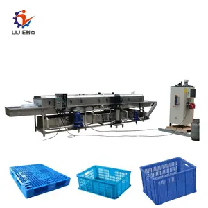 Factory Price High efficiency plastic basket cleaning machine turnover basket washing machine with CE