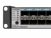 Switch Stackable CE6810-48S4Q-EI-ShenYan dengan 48x10G SFP+ Port, Kapasitas 1.28Tbps/20.48Tbps, dan Dukungan LACP