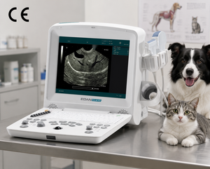 EDAN ecocardiografo portatil sistema de diagnóstico por imágenes ultrasónico digital veterinario DUS60 accesorios de sonda para clínica de mascotas - Product Image 1