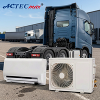 Split-LKW-Klimaanlage DC24V Batteriebetrieben mit Doppel-Rotationskompressor, Bürstenlos, Schnelle Kühlung, Schlafkabinen-Klimagerät