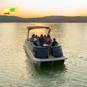 เรือยอชท์สปอร์ตหรูหราใหม่ ทำจากไฟเบอร์กลาส พร้อมเครื่องยนต์สำหรับการดริฟท์ เรือตกปลาสุดหรูสำหรับขาย - Product Image 4