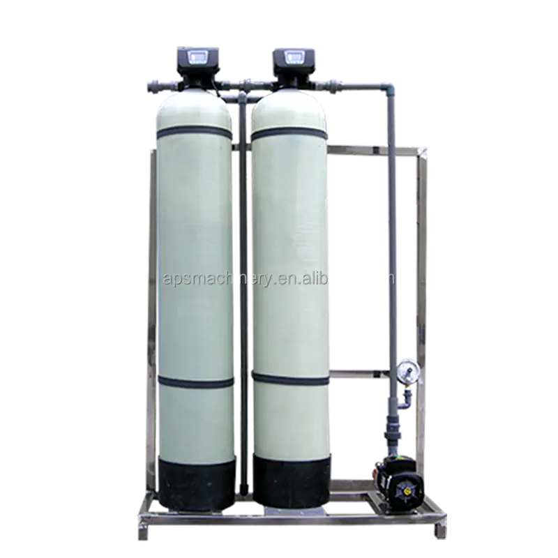 Karbon filtre su kum filtresi su arıtma otomatik geri yıkama kum filtresi nehir iyi su tortu kolloid kaldırma