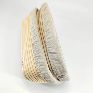 Kit artigianale per la produzione di <span class=keywords><strong>pane</strong></span> a lievitazione naturale cesti e fodere in Rattan cesto di prova per panetteria da cucina - Product Image 1