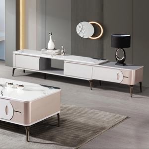 Living Marble <span class=keywords><strong>Mesa</strong></span> Design Tv Stand Modern Luxury para Stands Dormitorio Decoración Mesas De Wall Units Coffee Tv Stand Modern Luxury - Product Image 1