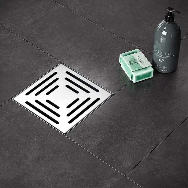 Olde Hot Sales Square Shower Floor Drain 304 Stainless Steel Anti Odor Floor Drain