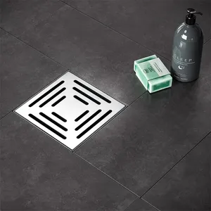 Olde Hot Sales Square Shower Floor Drain 304 Acero inoxidable Anti Olor Floor Drain