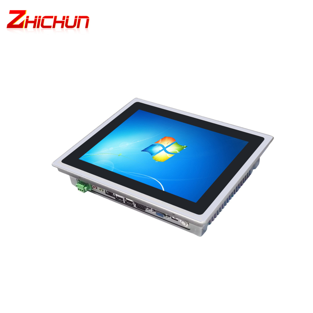 7 Inch Lcd Touch Monitor Flat Screen Panel Pc Ip65 Front All in One Computer Industrial Panel Pc With Aluminum Alloy Enclosure