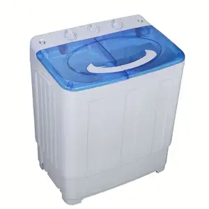 7KG Angemessener Preis Tragbare Doppelt rommel Twin Tub Apartment Waschmaschine