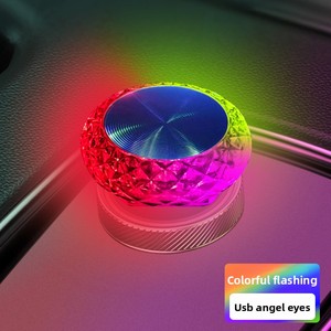 Lampe d'ambiance USB pour voiture, <span class=keywords><strong>LED</strong></span> colorée, veilleuse, installation sans rénovation, décoration intérieure, lampe domestique - Product Image 3