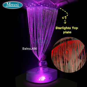 Kit de Luces LED de Fibra Óptica para Terapia Sensorial Snoezelen, Cascada de Luces de Colores para Montar en la Pared, para Niños con Autismo - Product Image 2