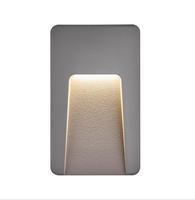 Lampe d'escalier extérieure IP65 en plastique, éclairage LED pour marches d'escalier, éclairage extérieur pour marches d'escalier, luminaire mural extérieur