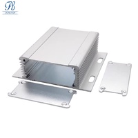 Caja Eléctrica de Aluminio Extruido para Montaje en Pared, Diseño Dividido, Anodizado, con Clasificación IP54, para PCB y Electrónica