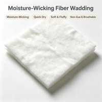 Ouate non tissée absorbant l'humidité sans colle pour couche de confort de matelas et de canapé