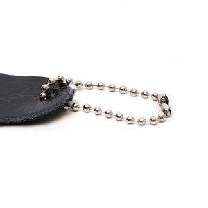 Sacs et chaussures personnalisés en acier inoxydable 316/304 <span class=keywords><strong>avec</strong></span> connecteur à chaîne à billes, imprimé feuille d'argent lavable, finition mate - Product Image 5