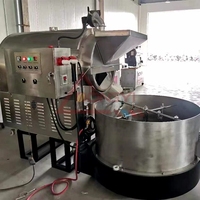 Machine à torréfier commerciale électrique et à gaz pour cacahuètes, graines de tournesol, amandes, noix de cajou et noix de cacao