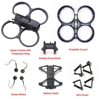 Coque supérieure et inférieure DJI Avata 2 21x16x13cm 0.075kg – Anneau de cadre en plastique de remplacement pour réparation – Vente en gros