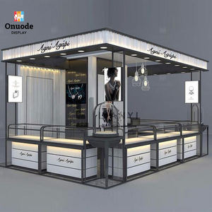 Vitrina de Joyería de Vidrio Personalizada con Iluminación LED, Mueble de Exhibición de Joyería de Lujo para Centro de Joyería o Kiosco - Product Image 3