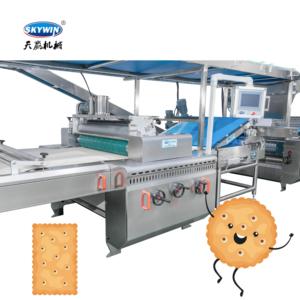 Hoàn toàn tự động đa chức năng sắc nét Biscuit dây chuyền sản xuất cứng Biscuit máy làm với Biscuit công thức nấu ăn - Product Image 1