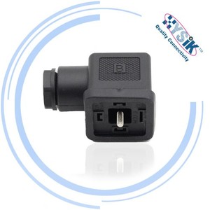 Connettore per Elettrovalvola Hirschmann <span class=keywords><strong>GDM</strong></span> 3+E DIN 43650 A EN 175301-803, Tensione 250V, Corrente 10A, Connettore da Campo in Nylon Nero - Product Image 2