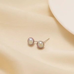 Orecchini Pendenti con Perle d'Acqua Dolce Placcati Argento Ipoallergenici <span class=keywords><strong>Gioielli</strong></span> Minimalisti alla Moda JOYE EAR-0102 per Donne Regalo per Feste - Product Image 6
