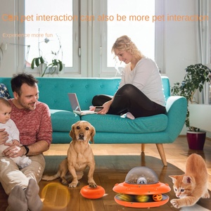 Hiện Đại Tự Động Pet Trung Chuyển Cho Amazon Cross-Biên Giới Sản Phẩm Mới Điều Khiển Từ Xa Chiếc Đĩa Bay Đồ Chơi Cho Mèo Chó Tính năng Rò Rỉ - Product Image 3