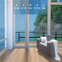 Premium selbst tönende solar photo chrome dekorative Fenster folie UV-blockierende energie sparende Premium-selbst tönende Dekor folie