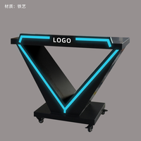 Écran d'affichage à LED de table de cabine de DJ d'installation rapide portative d'intérieur d'OEM Écran numérique créatif personnalisé pour l'événement d'étape