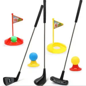 बच्चों के लिए गोल्फ सेट गोल्फ खिलौना मिनी प्लास्टिक बच्चों गोल्फ सेट