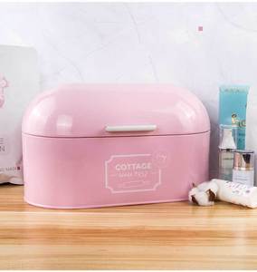 Large-capacity European-style Dust-proof Bread <b>Box</b> Baking Bread <b>Kitchen</b> Snacks Home <b>Storage</b> <b>Box</b> Factory Direct Galvanized Iron - Product Image 6