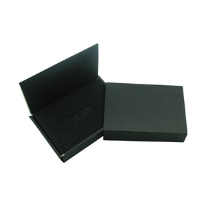 กล่องของขวัญสีดำแบบแม่เหล็กสุดหรูหราทำจากกระดาษแข็ง - Product Image 2