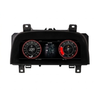 Tableau de bord numérique Yuefu 12,3 pouces pour Discovery 4 Range Rover Sport 2010-2013, écran LCD, groupe d'instruments TPMS, noir, 1 an