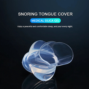Dispositif anti-ronflement portable sûr manchon de langue en silicone bouchon de ronflement pour la prévention du ronflement nocturne - Product Image 6