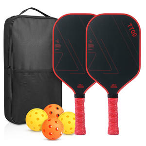 Nuevo Core <span class=keywords><strong>Supan</strong></span> superficie rugosa personalizada 16mm de espesor TFP GEN4 actualización Toray T700 fibra de carbono Pickleball Paddle más giro - Product Image 4