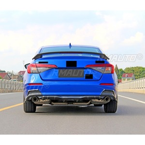 สปอยเลอร์กันชนหลังรถยนต์  ลิปดิฟฟิวเซอร์  ชิ้นส่วนตกแต่งสำหรับ Honda Civic รุ่นไทย ปี 2022  อุปกรณ์ตกแต่งรถยนต์ - Product Image 6