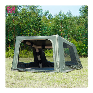 Tente de camping gonflable portable pour les familles Conception de tente d'air en tissu Oxford imperméable - Product Image 6
