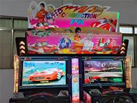 2025 Vente Chaude D'amusement À Monnaie Arcade Hd 2 Joueurs Outrun Voiture Course Vidéo Simulateur Machine De Jeu
