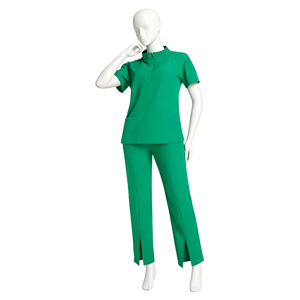 Zippered Scrub Suits Short Sleeved <b>Doctor</b> Nurse Uniform Dental Work Clothes Multi Colored Scrub Suits For Pet Grooming Salon - Product Image 5