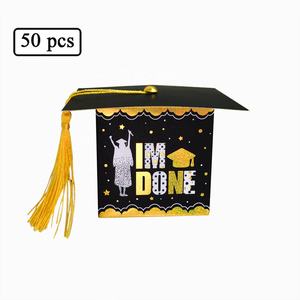 中国メーカー6*6 * 6cm卸売格安価格義烏サプライヤー格安価格黒人卒業生は学生パーティーのためのボックスを支持します - Product Image 6