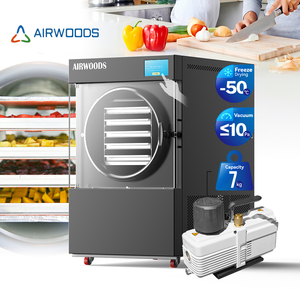 Máy sấy đông lạnh 7kg Máy sấy đông lạnh nhỏ cho thực phẩm mini-Đông khô-Máy bơm chân không công nghiệp máy đông khô thương mại - Product Image 2