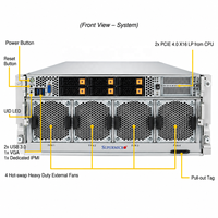 Serveur Supermicro SYS-420GP-TNAR+ 4U 8-GPU, serveur de calcul AI multi-GPU à double processeur Intel Xeon pour l'apprentissage profond et le calcul haute performance