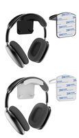 Support mural Yanjin Z17 ABS écologique pour casque, support de fixation sans perçage pour écouteurs, poignée de suspension, support de jeu de table premium