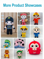Peluches personnalisées de haute qualité, fabricant de jouets en peluche de dessins animés personnalisés, poupées en peluche personnalisées pour enfants