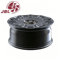 Rines JBL Monoblock de Aleación de Aluminio Forjado, Diseño Cóncavo, 16-24 Pulgadas, Color Plata Pulido, Nuevos, ET 25mm/20mm, para Autos de Pasajeros