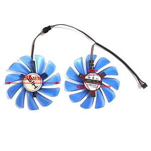 4PIN คูลเลอร์ GPU 580 DC 12V 0.45A 95มม. สำหรับ <span class=keywords><strong>RX580</strong></span>ของเขา QX2น้ำแข็ง580 <span class=keywords><strong>OC</strong></span> 4GB/เทอร์โบ<span class=keywords><strong>8GB</strong></span> กราฟิกการ์ดระบายความร้อน - Product Image 6