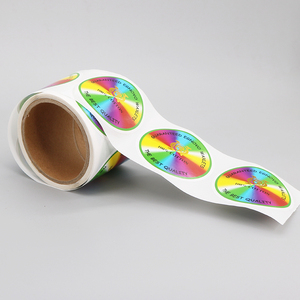 High Quality Custom UV <b>Printed</b> Self-Adhesive Paper Sticker Labels Waterproof Food Bottle Industrial <b>Stamping</b> Roll Packaging Logo - Product Image 2