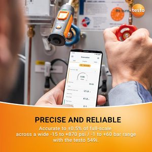 Testo 115i Smart Probe <b>Clamp</b> For 6 To 35 Mm Pipes HVAC System Measurement - Product Image 5