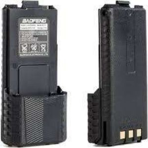 แบตเตอรี่ลิเธียมแบบหนา Baofeng UV-5R รุ่น 18650 BL-5 สำหรับ Baofeng <span class=keywords><strong>5RE</strong></span>/5RT/UV5RA TYPE-C ความจุ 3800mAh - Product Image 1