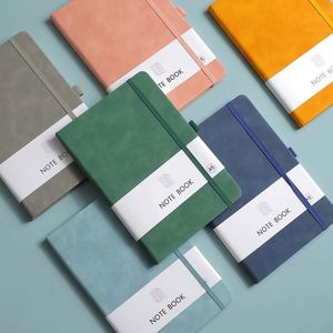Carnet d'écolier épais multicolore personnalisé pas cher, fabricant en gros de carnets en cuir pour étudiants avec logo - Product Image 4