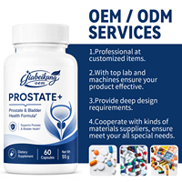 Capsules OEM de marque privée pour la santé de la prostate masculine, excellent extrait de bardane, suppléments à base de chèvrefeuille pour la santé de la prostate des hommes