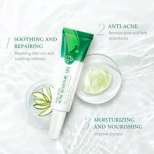 Crème à l'<span class=keywords><strong>aloe</strong></span> <span class=keywords><strong>vera</strong></span> pour l'acné en stock, 20g, produits de soin de la peau hydratants, gel anti-acné - Product Image 2
